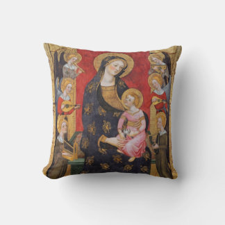 GLORY TO JESUS AND MARY CUSHION