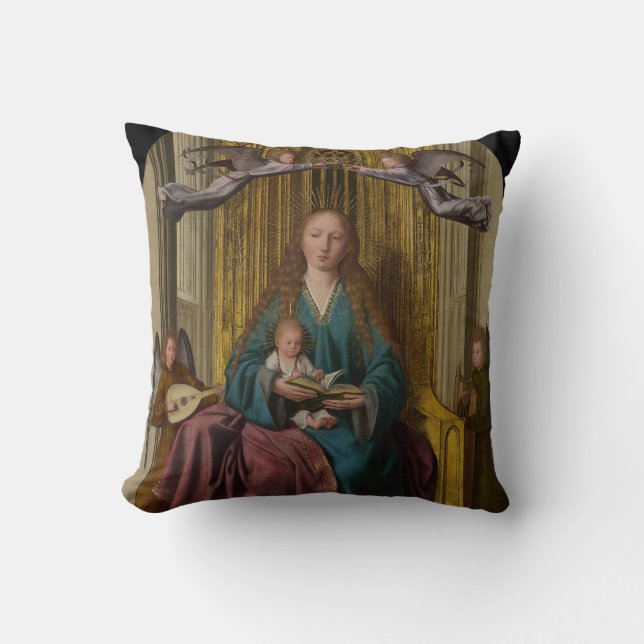 Glory to Jesus And Mary Cushion (Front)