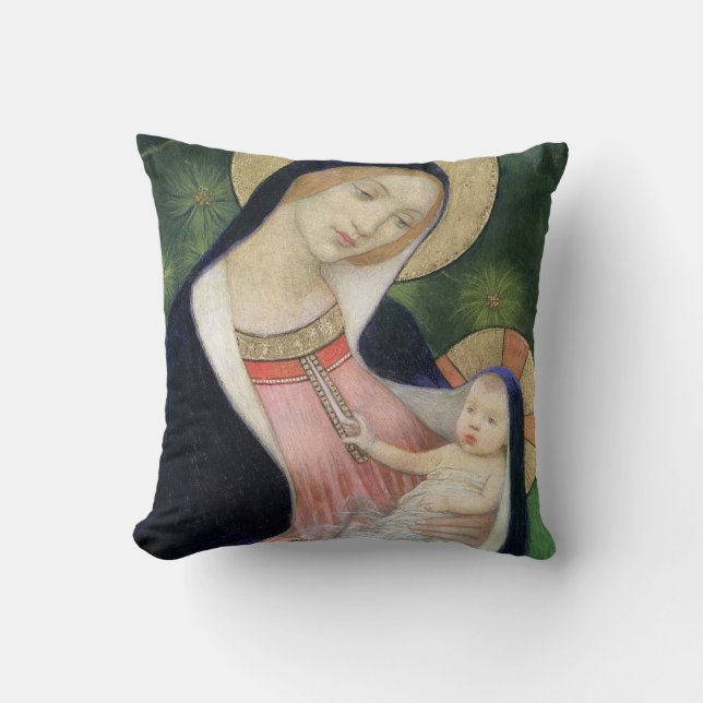 GLORY TO JESUS AND MARY CUSHION (Front)