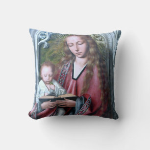 Glory To Jesus And Mary Cushion