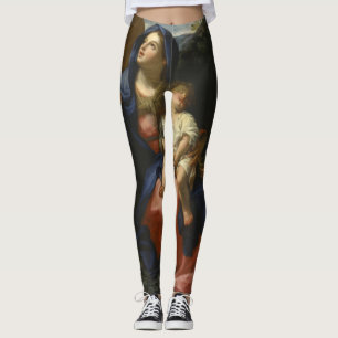 glory to jesus and mary leggings