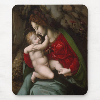 Glory To Jesus And Mary Mouse Mat