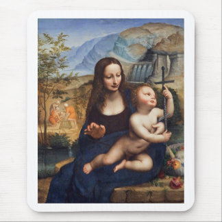 Glory To Jesus And Mary Mouse Mat