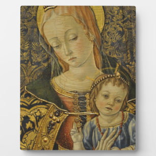 GLORY TO JESUS AND MARY PLAQUE