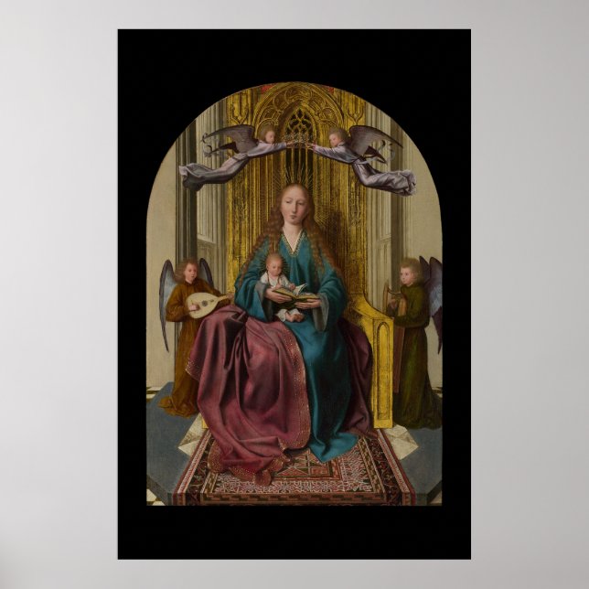 Glory To Jesus And Mary Poster (Front)
