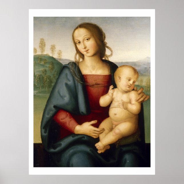 GLORY TO JESUS AND MARY POSTER (Front)