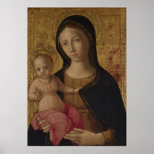 Glory To Jesus And Mary Poster