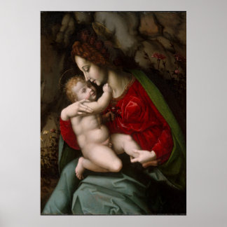 Glory To Jesus And Mary Poster