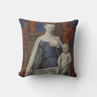 Glory to Jesus and Mary  Throw Pillow