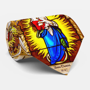 Glory To Jesus And Mary Tie