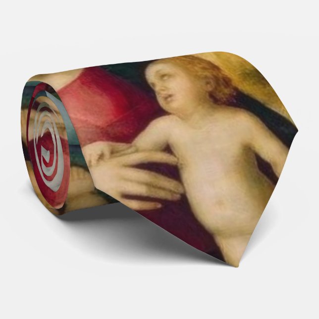 GLORY TO JESUS AND MARY TIE (Rolled)