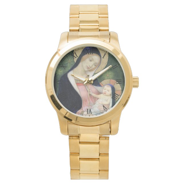 glory to jesus and mary watch (Front)
