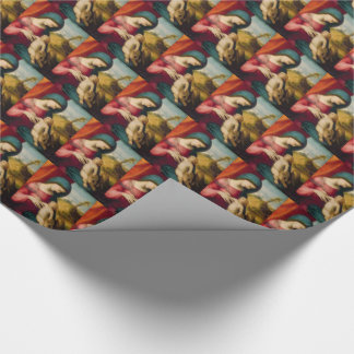 glory to Jesus and Mary Wrapping Paper