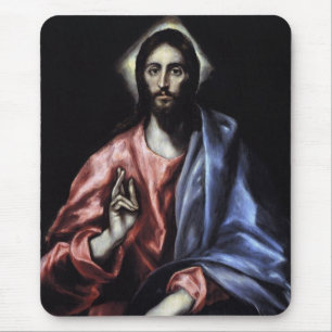 GLORY TO JESUS CHRIST MOUSE MAT