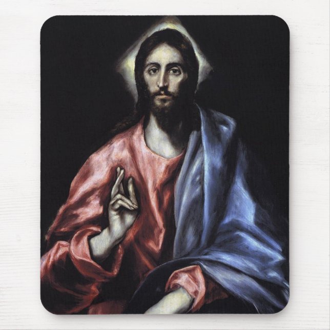 GLORY TO JESUS CHRIST MOUSE MAT (Front)