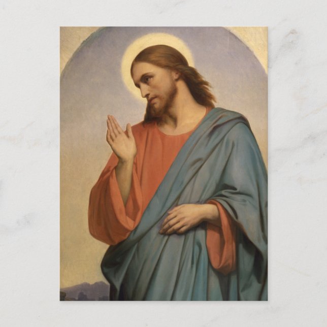 GLORY TO JESUS CHRIST POSTCARD (Front)