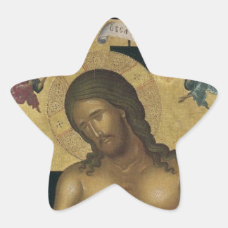 GLORY TO JESUS CHRIST STAR STICKER