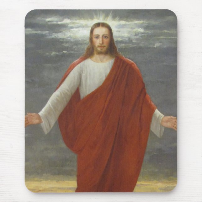 GLORY TO JESUS MOUSE MAT (Front)