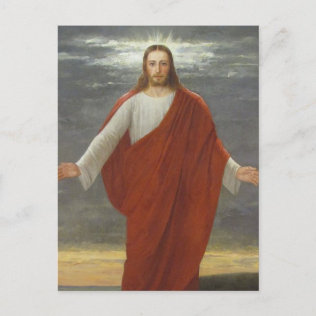 GLORY TO JESUS POSTCARD (Front)