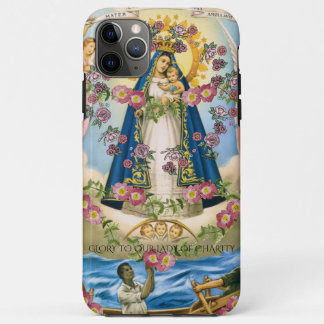 glory to our lady of charity iPhone 11 pro max case