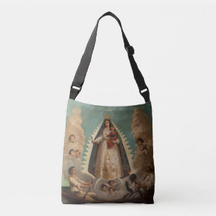 GLORY TO OUR LADY OF CHARITY CROSSBODY BAG