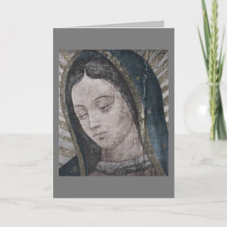Glory To Our Lady of Guadalupe Card