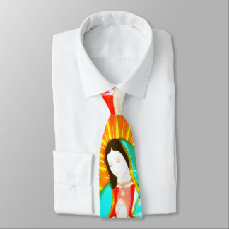 Glory To Our Lady Of Guadalupe  Tie