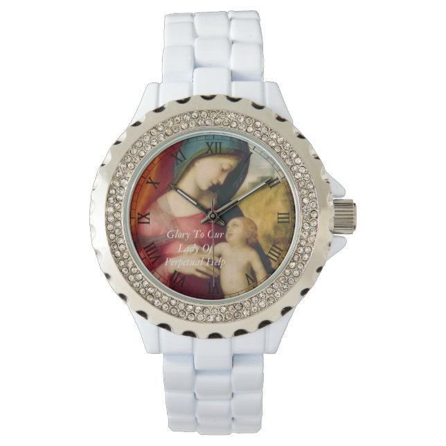 Glory To Our Lady Of Perpetual Help Watch (Front)