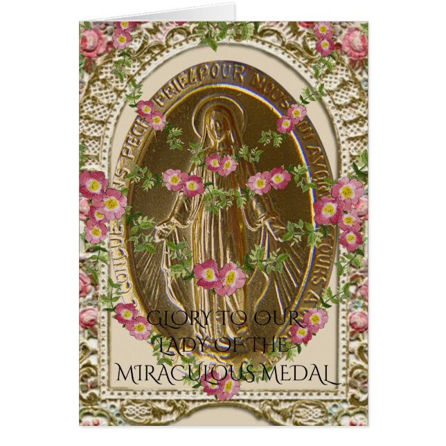 GLORY TO OUR LADY OF THE MIRACULOUS MEDAL (Front)