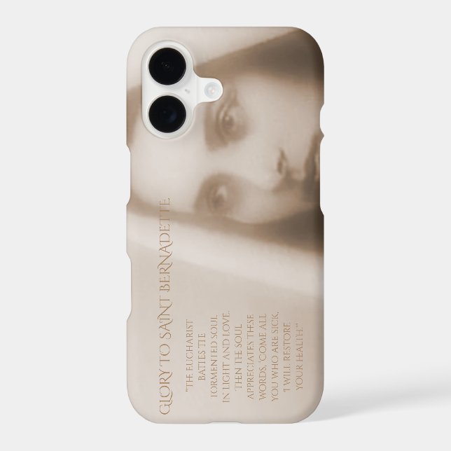glory to saint bernadette (Back)