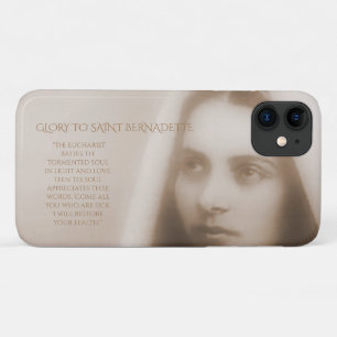 glory to saint bernadette iPhone 11 case