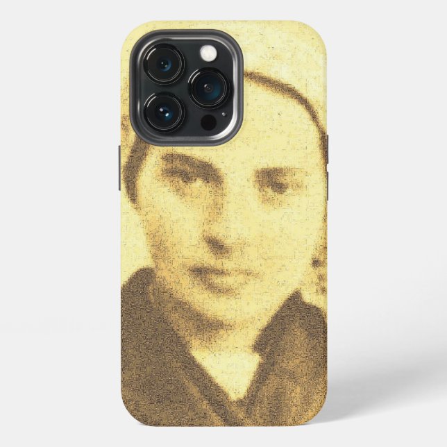Glory To Saint Bernadette  iPhone Case (Back)