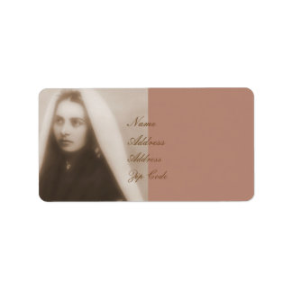 glory to saint bernadette label