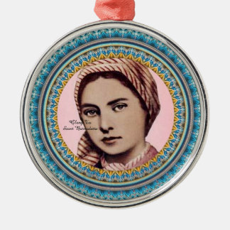 Glory To Saint Bernadette Metal Tree Decoration