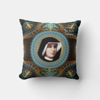 Glory To Saint Faustina Cushion