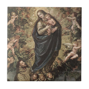 GLORY TO SAINT FRANCIS TILE