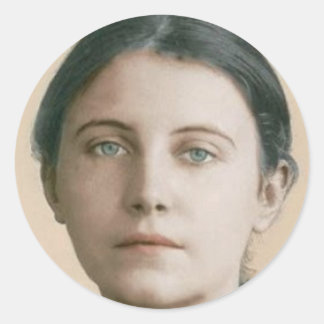GLORY TO SAINT GEMMA CLASSIC ROUND STICKER