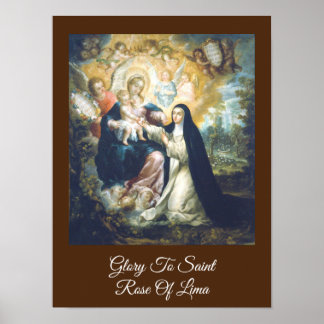 Glory To Saint Rose of Lima Poster