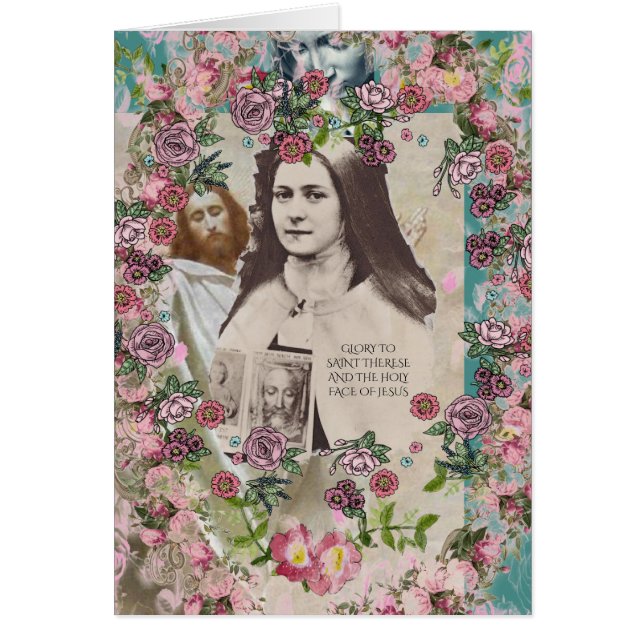glory to saint therese and the holy face (Front)