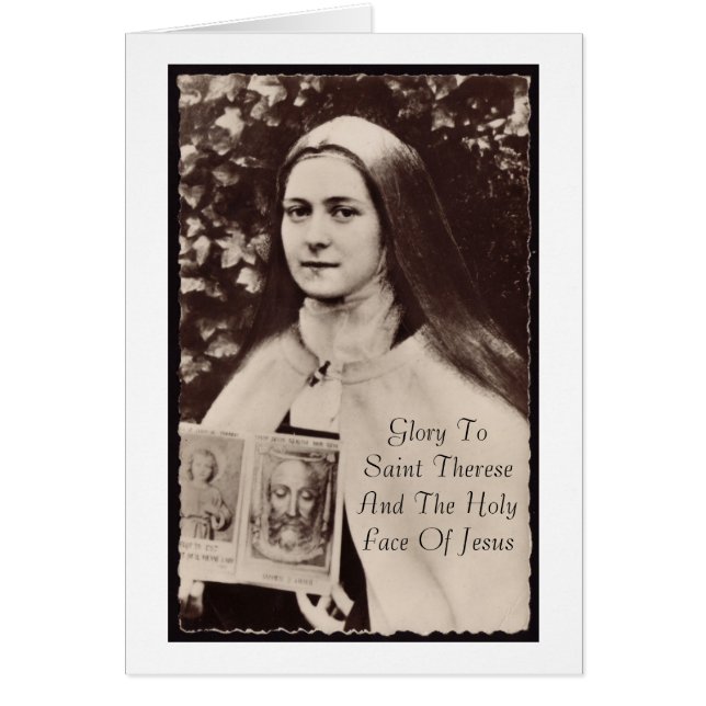 Glory To Saint Therese And The Holy Face Of Jesus (Front)