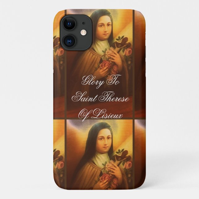 glory to saint therese Case-Mate iPhone case (Back)
