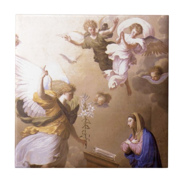 GLORY TO THE ANNUNCIATION TILE (Front)