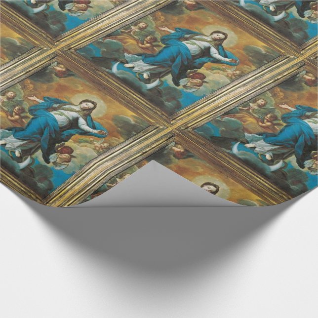 Glory to the Annunciation Wrapping Paper (Corner)