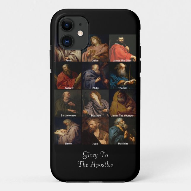 GLORY TO THE APOSTLES Case-Mate iPhone CASE (Back)