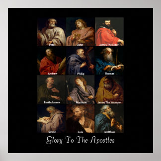 GLORY TO THE APOSTLES POSTER