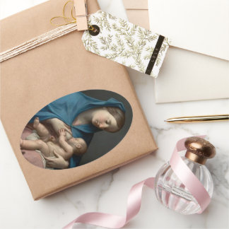 Glory To The Divine Breast of Mary Case-Mate iPhon Oval Sticker