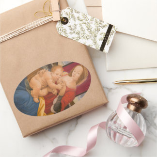 Glory To The Divine Breast of Mary Case-Mate iPhon Oval Sticker