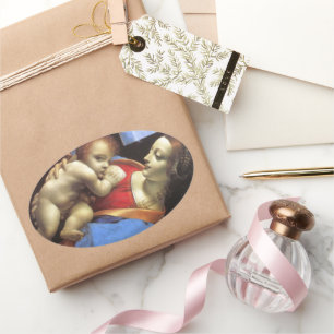 Glory To The Divine Breast of Mary Case-Mate iPhon Oval Sticker