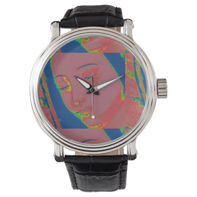 glory to the face of guadalupe watch (Front)