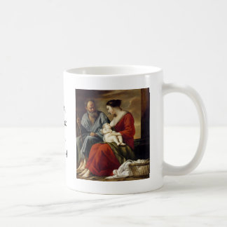 GLORY TO THE HOLY FAMILY COFFEE MUG